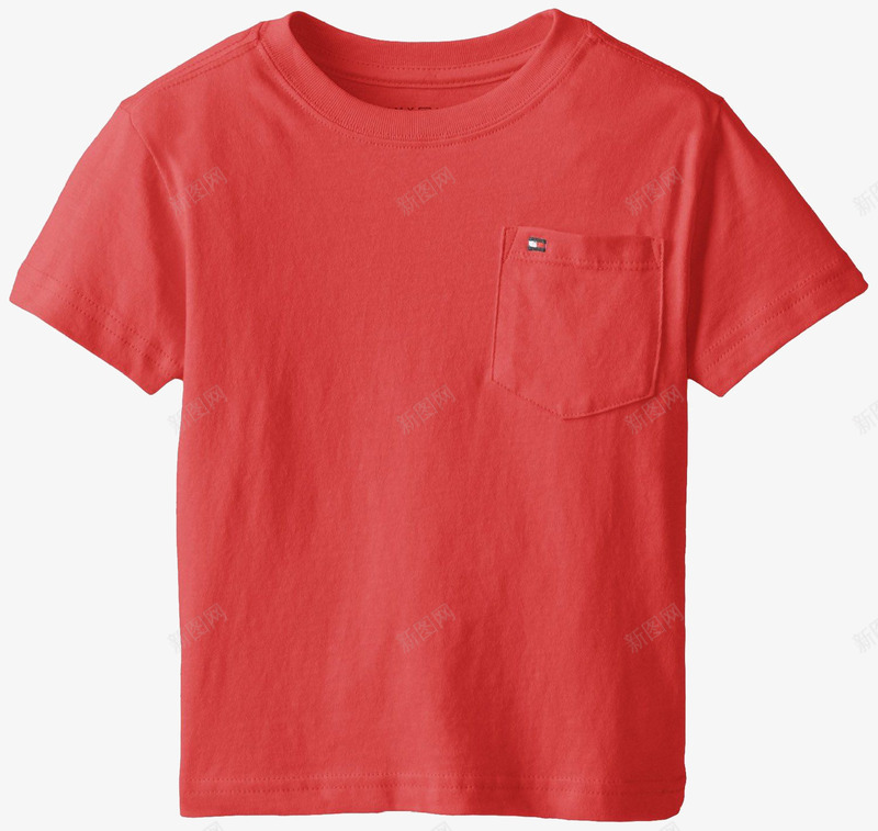 宽松的红色衬衫png免抠素材_新图网 https://ixintu.com t恤 t恤衫 夏装 服装 短袖t恤 红色t恤 纯色t恤 衬衫