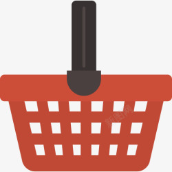 网上商店购物篮篮子图标高清图片