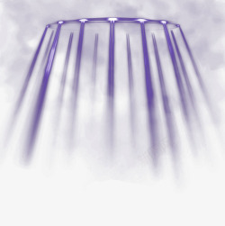 紫色灯光光效效果元素素材