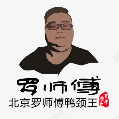 食物人像logo图标图标