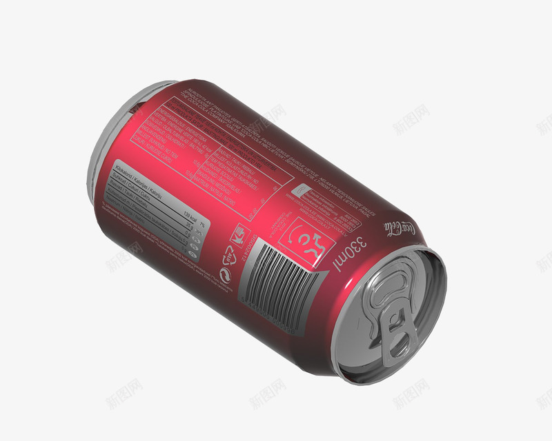 红色铁饮料罐png免抠素材_新图网 https://ixintu.com 一个饮料罐 红色 红色铁饮料罐 红铁饮料罐 铁 饮料 饮料罐