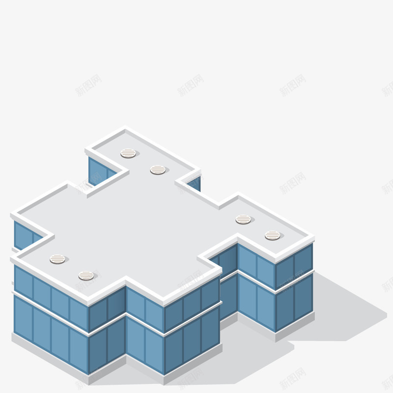 卡通房屋建筑物装饰png免抠素材_新图网 https://ixintu.com 卡通房子 城市建筑物 建筑物 房子 房屋 现代化建筑物