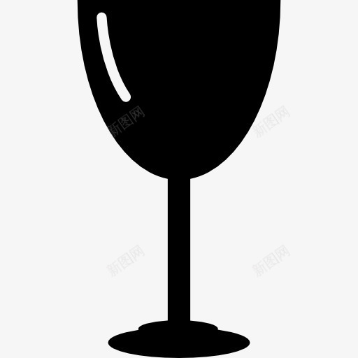 酒杯变白的细节边缘图标png_新图网 https://ixintu.com 工具和器具 酒 酒杯 饮料 香槟