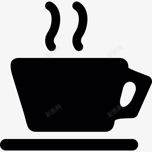 一杯热咖啡图标png_新图网 https://ixintu.com 杯子 温暖 蒸汽 食品 饮料 饮酒 香喷喷咖啡