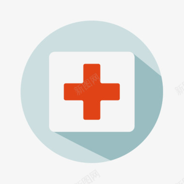 十字架医院医疗图标图标