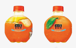 迷你型美汁源果粒橙素材