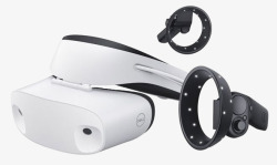 白色谷歌眼镜全套设备素材