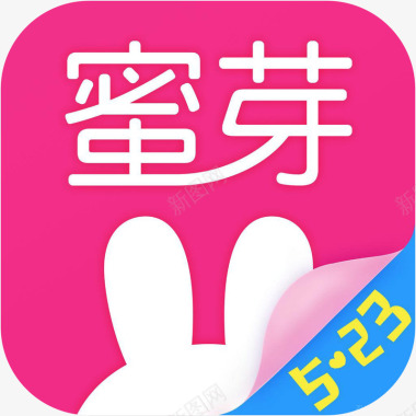 手机蜜芽购物应用图标logo图标