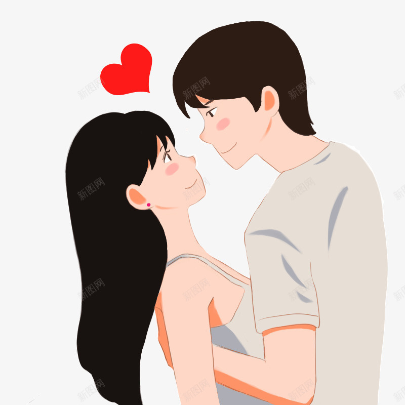 卡通装饰人物介绍海报png免抠素材_新图网 https://ixintu.com PPT制作 PPT制作设计 人物 人物介绍 人物头像 动漫人物 卡通人物 情侣 海报设计 装饰设计