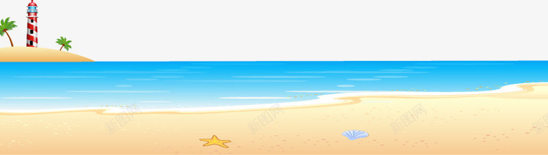 夏日海滩沙滩海png免抠素材_新图网 https://ixintu.com 夏日 沙滩 海 海滩