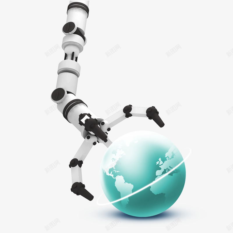 机器人的手png免抠素材_新图网 https://ixintu.com 抓手 未来科技 机器 现代 科技