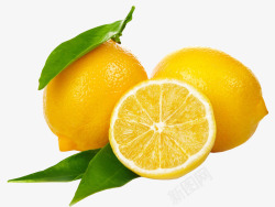 柠檬鲜黄色素材