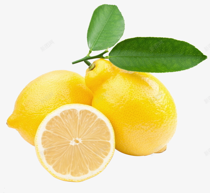 柠檬切开新鲜柠檬png免抠素材_新图网 https://ixintu.com 切开 新鲜 柠檬