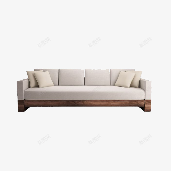 现代布料沙发png免抠素材_新图网 https://ixintu.com 产品实物 多人沙发 现代多人沙发 现代布料沙发