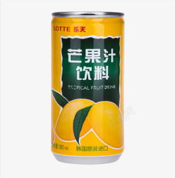 产品实物芒果汁素材