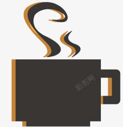 咖啡形象免抠一杯饮料矢量图高清图片
