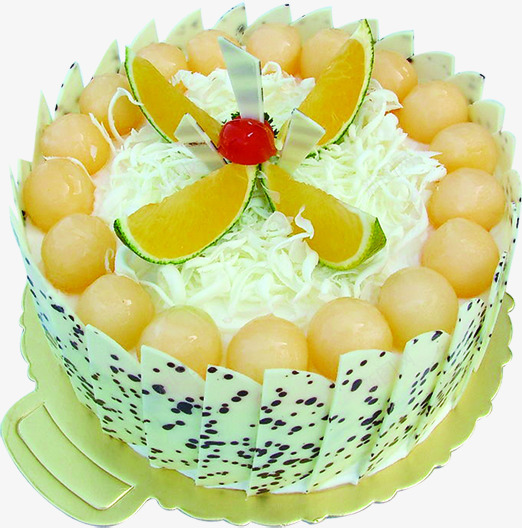 圆形蛋糕水果蛋糕奶球柠檬png免抠素材_新图网 https://ixintu.com 圆形 柠檬 水果 蛋糕