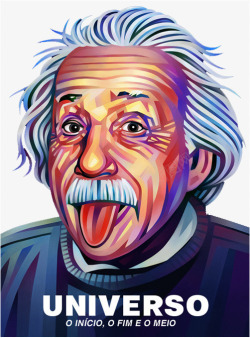 爱因斯坦头像素材