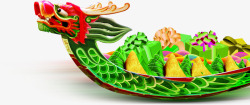 龙舟粽子节日端午素材