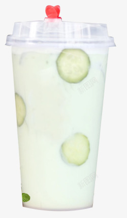 青柠汁青柠檬酸奶汁高清图片