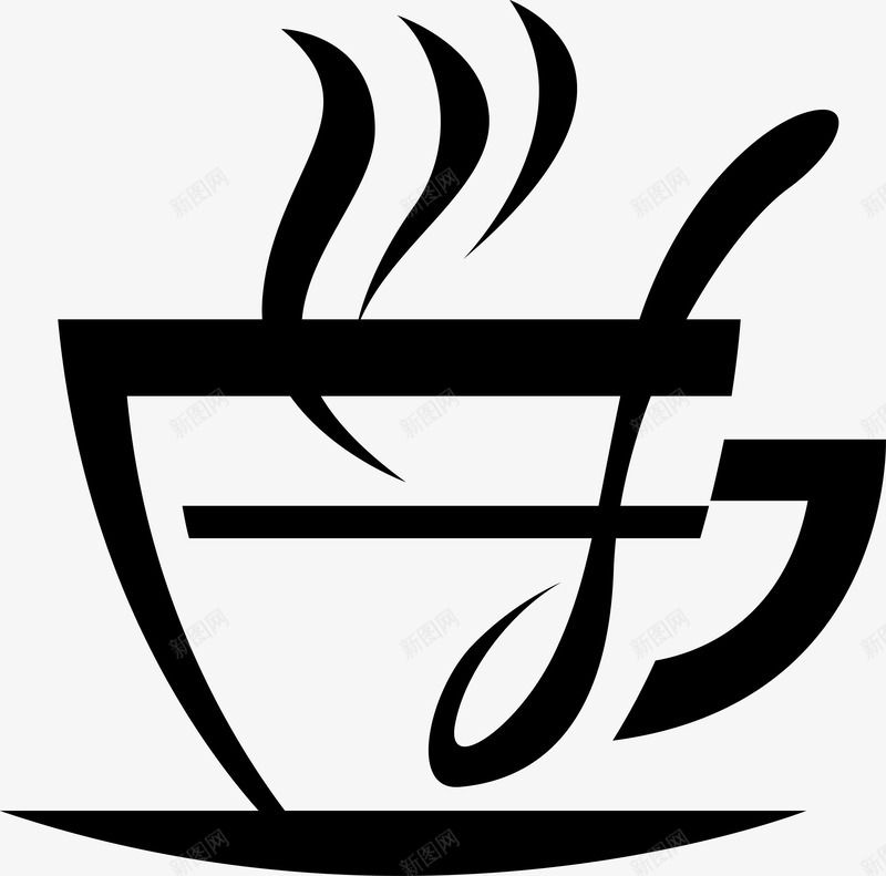一杯热咖啡图标png_新图网 https://ixintu.com 卡通杯子 可爱 咖啡 咖啡杯 咖啡香气 手绘 杯子 热气 热饮 饮品 饮料 香喷喷咖啡 香气