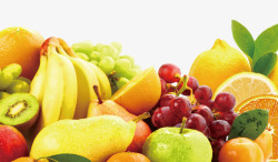 水果香蕉png一堆水果水果高清图片