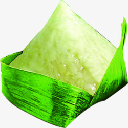 绿色香甜糯米粽子端午节素材