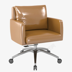 简约办公椅现代简约休闲沙发转椅高清图片