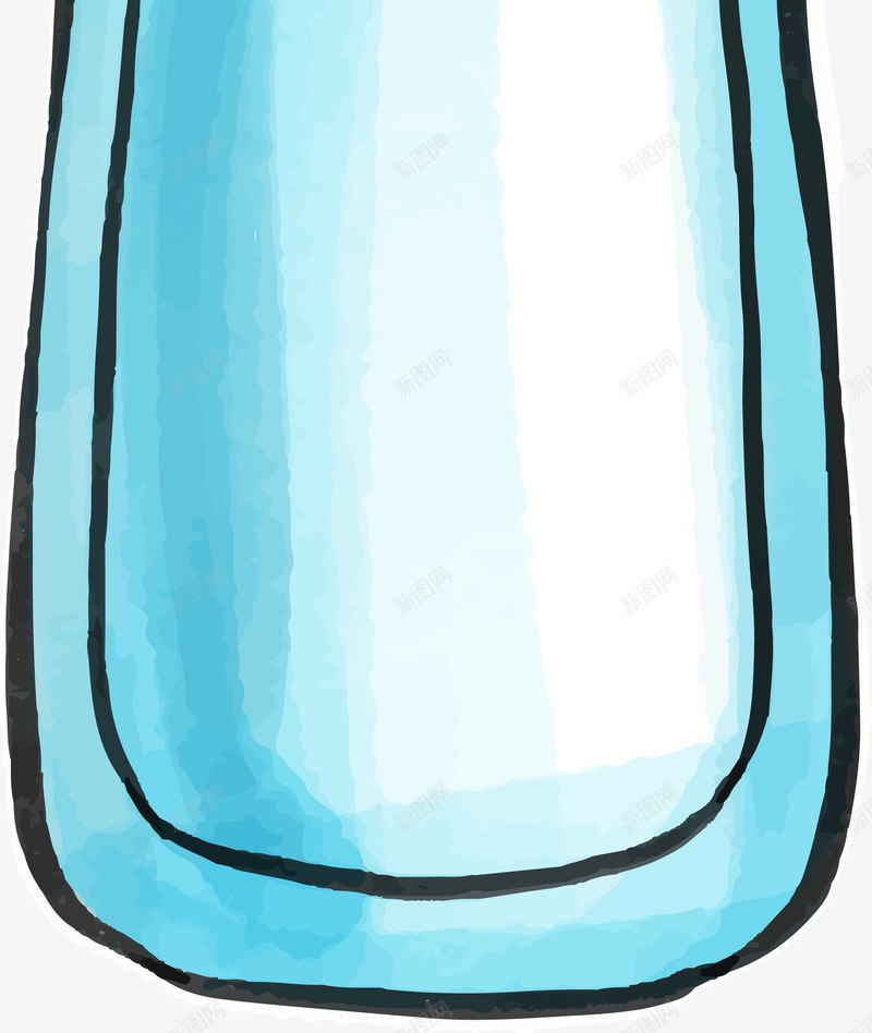水彩笔手绘婴儿奶瓶png免抠素材_新图网 https://ixintu.com 儿童手绘 卡通 喝奶 奶瓶 婴儿 水彩笔 矢量图案