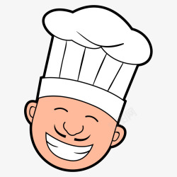 可爱卡通厨师头像素材