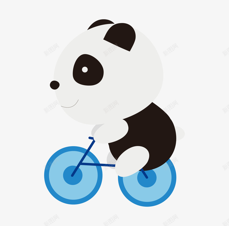 卡通可爱小动物装饰动物头像熊猫png免抠素材_新图网 https://ixintu.com 动物可爱 卡通动物 小清新海报设计 手绘动物头像 熊猫 萌萌哒的小动物 装饰卡通