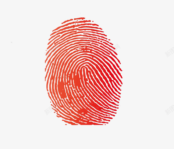 红色手指指纹png免抠素材_新图网 https://ixintu.com 加密 手指 指纹 指纹解锁 红色指纹 解密