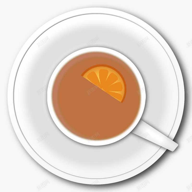 柠檬冰红茶png免抠素材_新图网 https://ixintu.com 冰红茶 柠檬 素材