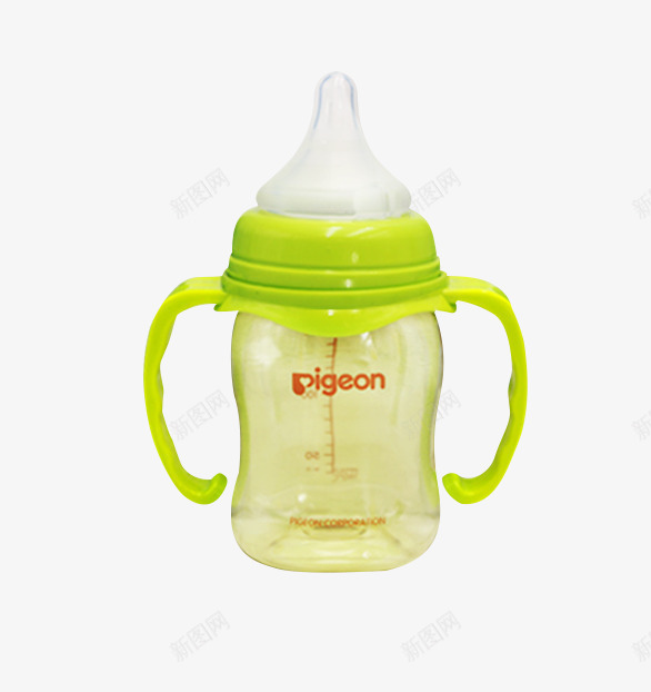 进口bornfree奶瓶png免抠素材_新图网 https://ixintu.com 产品实物 带把手玻璃奶瓶 新款婴儿奶瓶