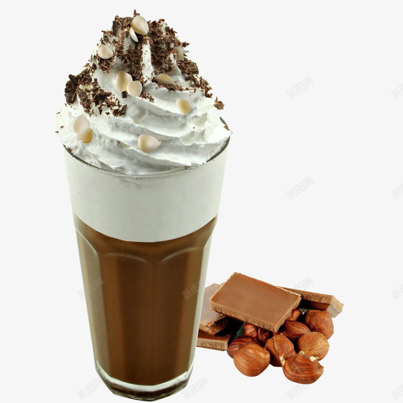 巧克力奶昔冰淇淋png免抠素材_新图网 https://ixintu.com 奶昔 奶茶 巧克力奶昔 巧克力饮品 热饮 饮品 饮料