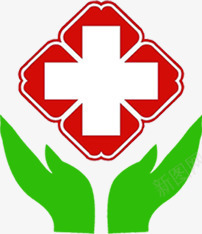 红色医院图标装饰图标