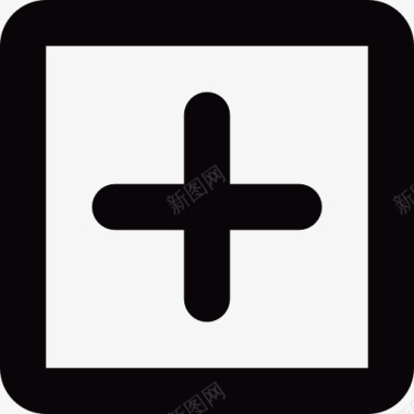 加号按钮图标图标
