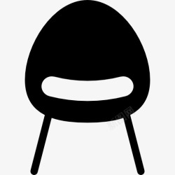现代家椅子图标高清图片