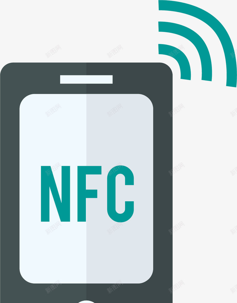 NFC智能支付现代化矢量图eps免抠素材_新图网 https://ixintu.com NFC支付 卡通NFC 支付 支付方式 智能支付 现代化 矢量NFC 矢量图