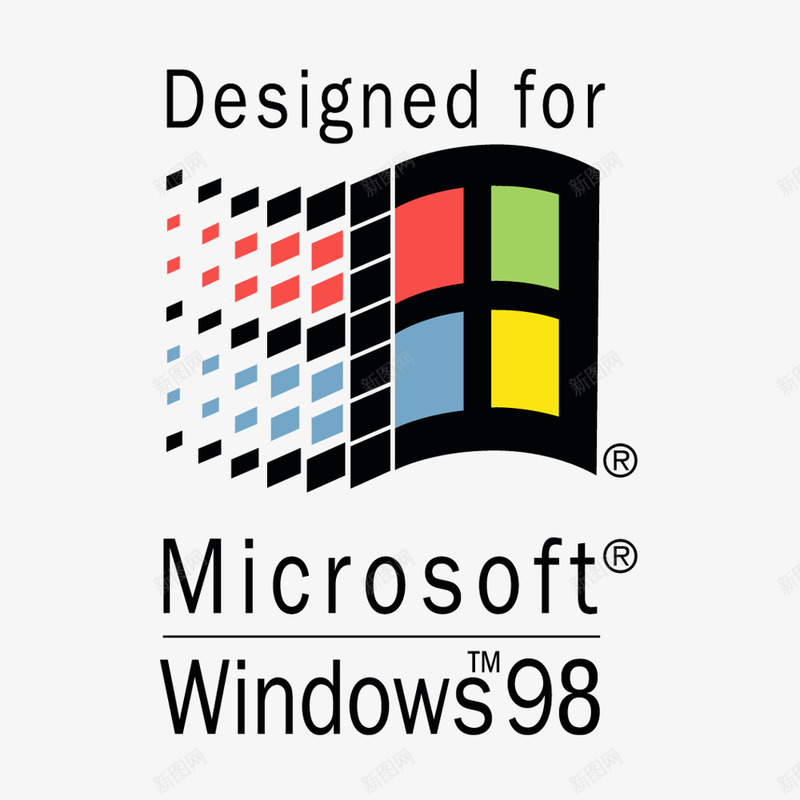 MicrosoftWindows98png免抠素材_新图网 https://ixintu.com 98免费下载 Microsoft Windows Windows98 微软电脑