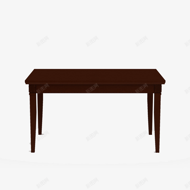 简单长条案桌png免抠素材_新图网 https://ixintu.com 案桌 桌子 棕色 棕色桌子 棕色长条桌 简单长条案桌
