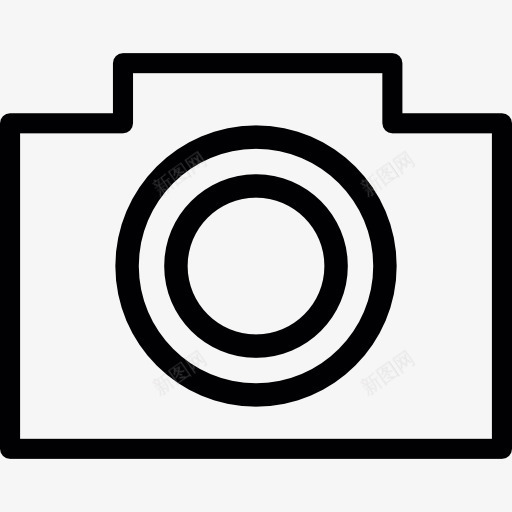相机的象征图标png_新图网 https://ixintu.com 图片 技术 摄影 摄影师 照片 相机