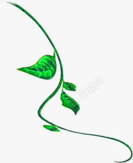 夏日海报植物卡通绿腾png免抠素材_新图网 https://ixintu.com 卡通 夏日 植物 海报 设计