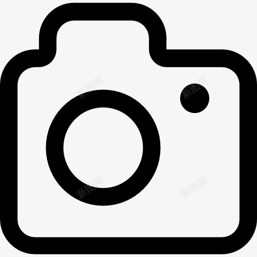 照相机的轮廓图标png_新图网 https://ixintu.com chapps概述 大纲 接口 摄影 摄相机 照片 照片的相机 相机
