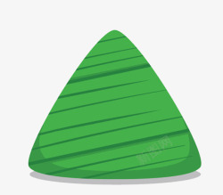 绿色纹理质感粽子美食元素素材