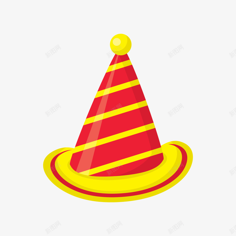 生日帽子免费元素png免抠素材_新图网 https://ixintu.com 免费下载 免费元素 卡通 生日帽 高顶
