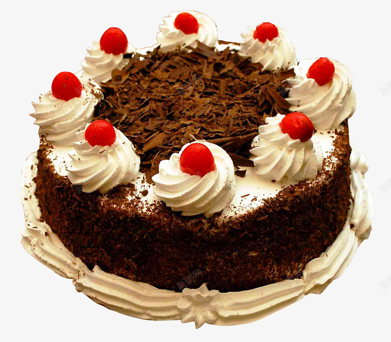 奶油巧克力蛋糕装饰png免抠素材_新图网 https://ixintu.com 免抠图 巧克力蛋糕 抠图 插画 生日蛋糕 装饰画