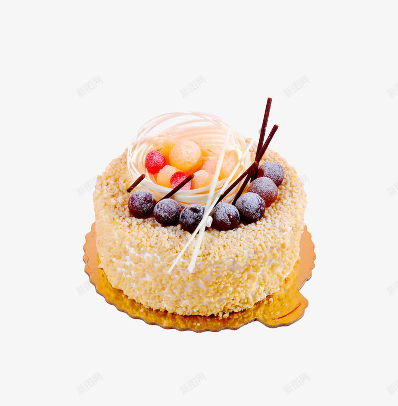 水果蛋糕png免抠素材_新图网 https://ixintu.com 水果蛋糕 甜蜜 生日 美味