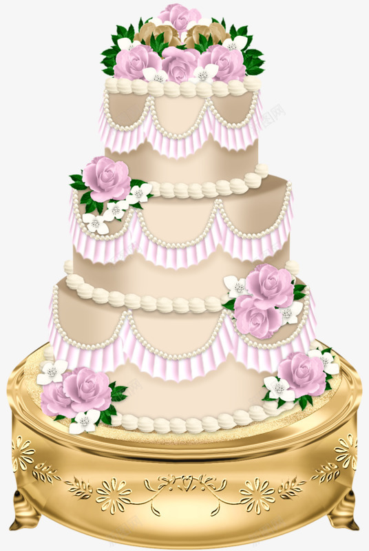 鲜花生日蛋糕png免抠素材_新图网 https://ixintu.com 奶油蛋糕 生日蛋糕 蛋糕 鲜花蛋糕