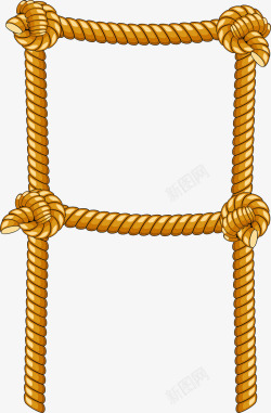 方形挂绳方形挂绳矢量图高清图片
